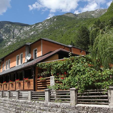 Gostisce Andrejc Hotel Soča Kültér fotó