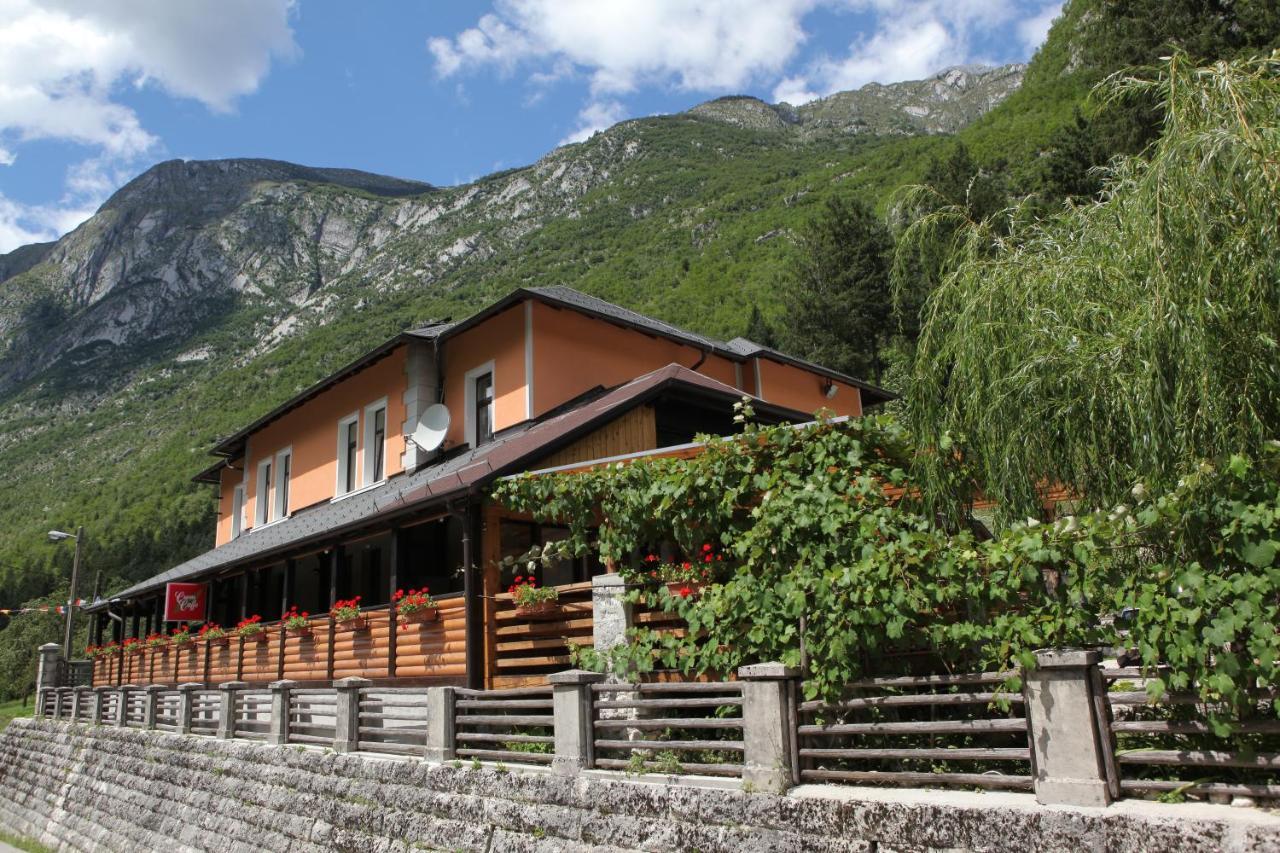 Gostisce Andrejc Hotel Soča Kültér fotó