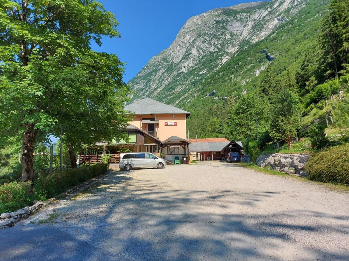 Gostisce Andrejc Hotel Soča Kültér fotó